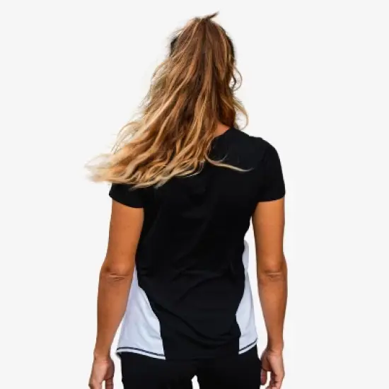 Calypsa Side Split Tie Up Tee image {2}