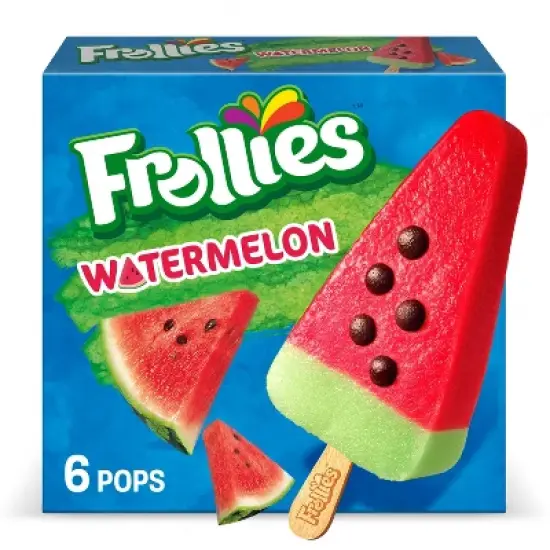 Frollies Watermelon Fruity Ice Pops - 15 fl oz/6ct image {14}