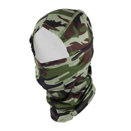 Unique Bargains Quick-drying Ice Silk Camouflage Balaclava Face Mask 1 Pc image {6}