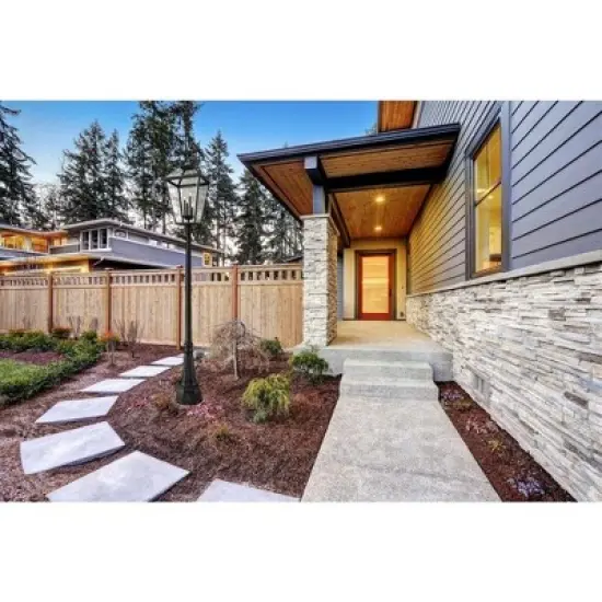 Talbot Outdoor Wall Light - Black Iron, 4 Bulbs, Dimmable, Wet Rated, 19.5" x 116.75" image {3}