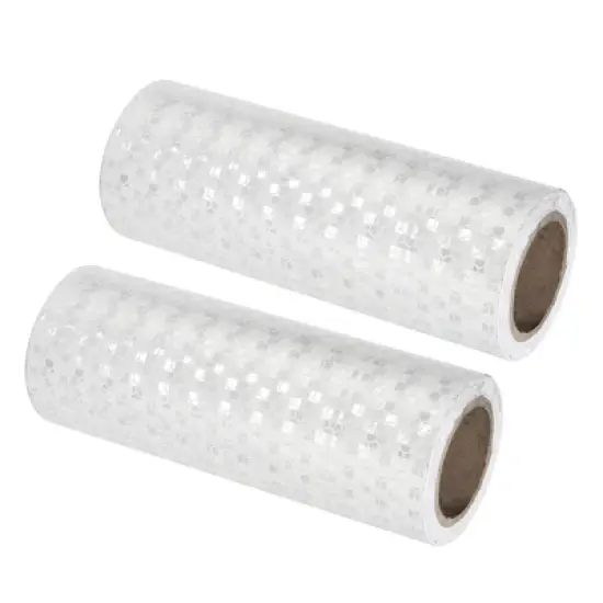 Unique Bargains High Visibility Waterproof Adhesive Warning Reflective Tape image {11}