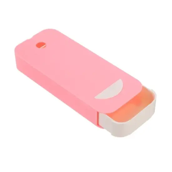 Unique Bargains Office Home Classroom Storage Slide Out Hidden Self-Adhesive Under Table Drawer Organizer 1 Pc image {7}