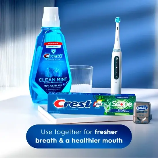 Crest + Scope Outlast Complete Whitening Toothpaste - 5.4oz image {9}