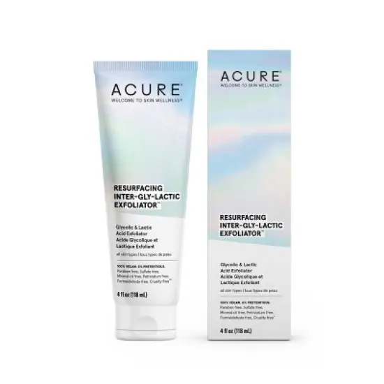 Acure Resurfacing Inter-Gly-Lactic Face Exfoliator - 4 fl oz image {2}
