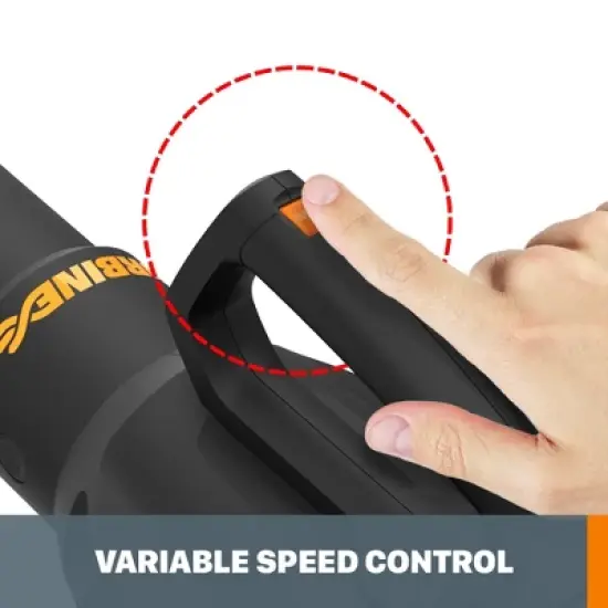 Worx WG547.9 20V Power Share TURBINE Cordless Two-Speed Leaf Blower - TOOL ONLY image {3}