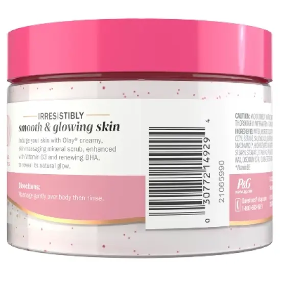 Olay Wild Rose & Cherry Indulgent Mineral Scrub - 11oz image {5}