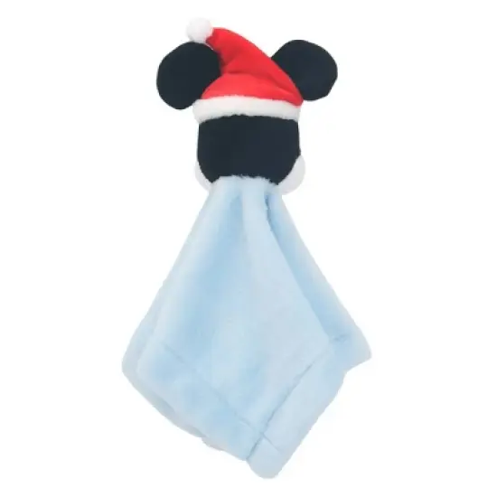 Lambs & Ivy Disney Baby Mickey Mouse Holiday/Christmas Security Blanket - Lovey image {3}