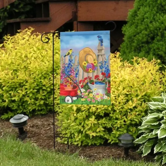 Briarwood Lane Garden Flag 12x18 For Outdoor Green Thumb Spring For Spring Garden Flag Flags For Outside image {3}