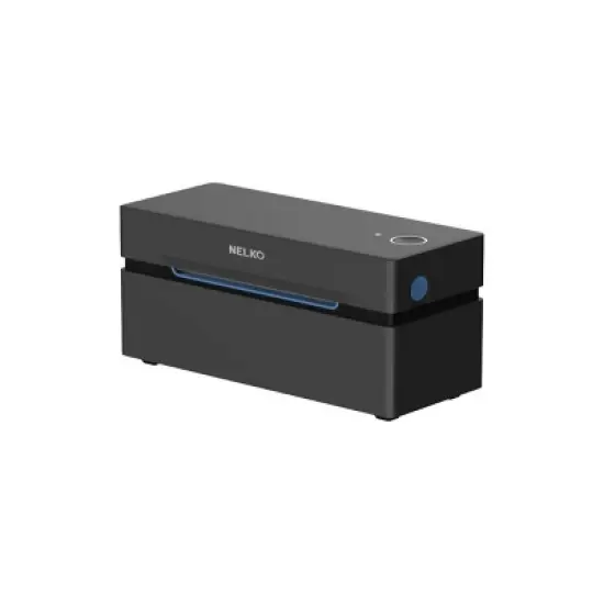 Nelko PL80E Bluetooth Printer Black with 4"x6" 500 Sheets image {1}