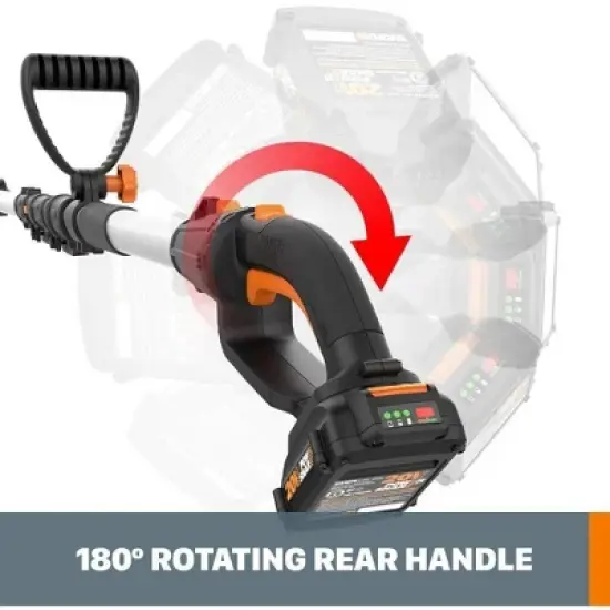 Worx WG349.9 20V Power Share 8" Pole Saw with Auto-Tension (Tool Only) image {2}