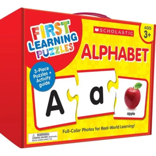 Scholastic First Learning Puzzles: Alphabet image {1}