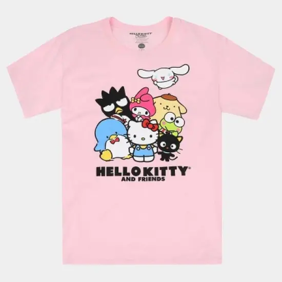 Men's Sanrio Short Sleeve Graphic T-Shirt - Pink image {1}