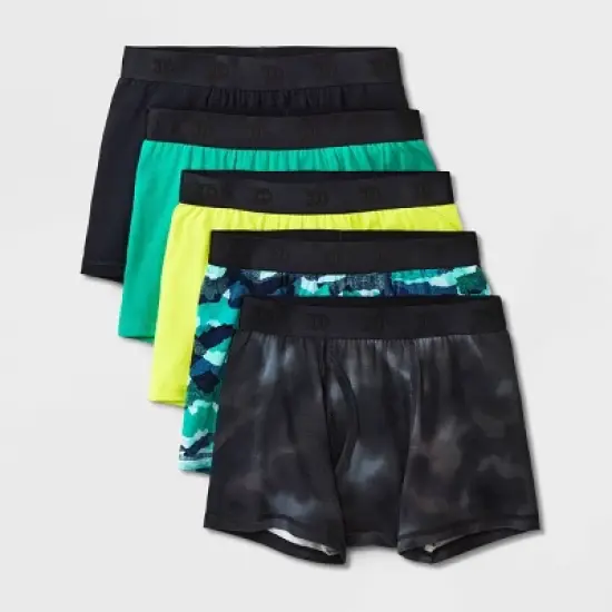 Boys' 5pk Boxer Briefs - All in Motion&trade; image {4}