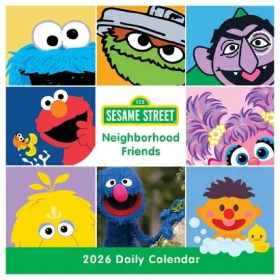 TF Publishing 8.75"x5.5" 2026 Sesame Street Daily Desktop Calendar image {3}