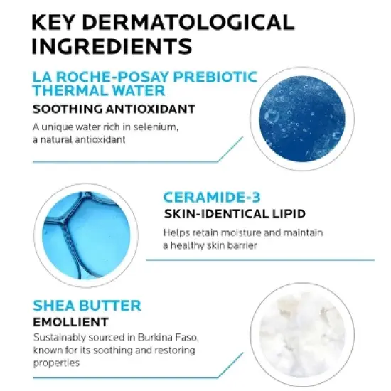 La Roche Posay Lipikar AP+M Triple Repair Body Moisturizing Cream Body and Face Moisturizer for Dry Skin with Shea Butter and Glycerin image {2}