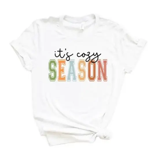 Simply Sage Market Women's It's Cozy Season Short Sleeve Graphic Tee image {4}