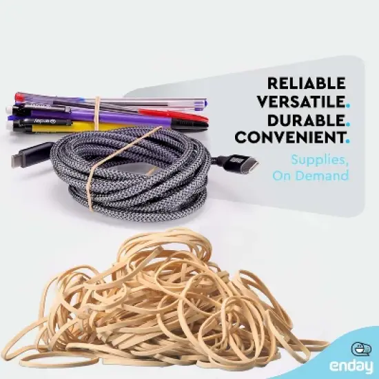 Rubber Bands Assorted. Stretchable Elastic Bands, Assorted Rubber Bands for School, Home, or Office Supplies image {5}