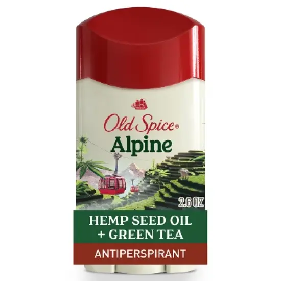 Old Spice Antiperspirant & Deodorant for Men - Alpine with Hemp Seed Oil - 2.6oz image {9}