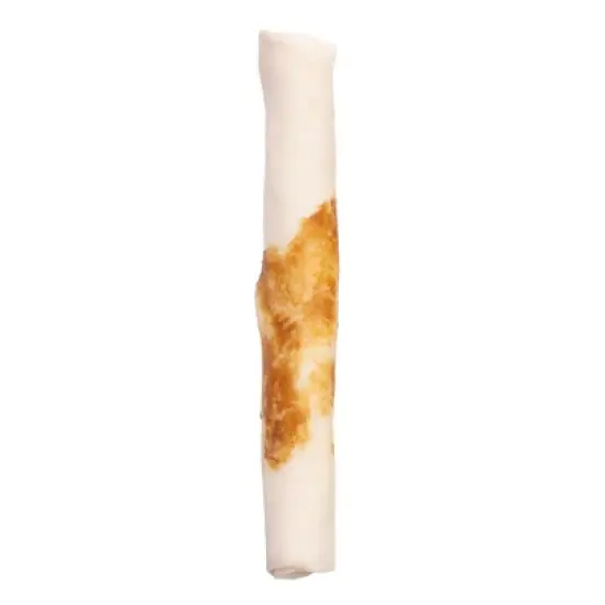 Pet Factory Twistedz American Beefhide Chip Rolls w/ Meat Wrap - 5", 8 Count image {1}