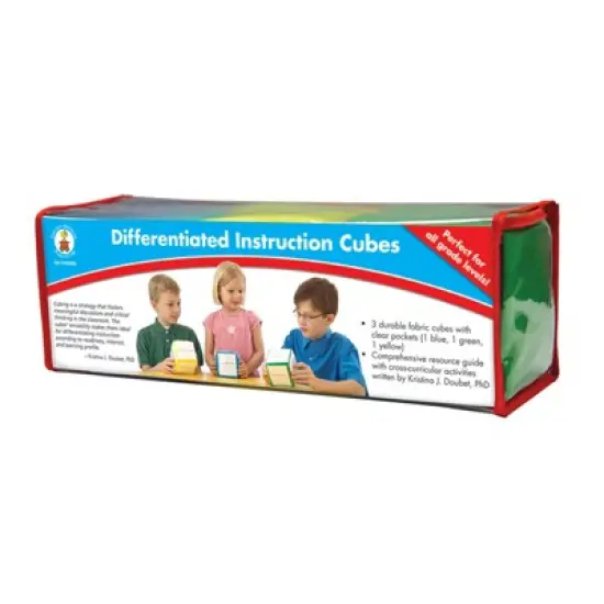 Carson Dellosa Education Differentiated Instruction Cubes Manipulative, Grade PK-5, Pack of 3 image {4}