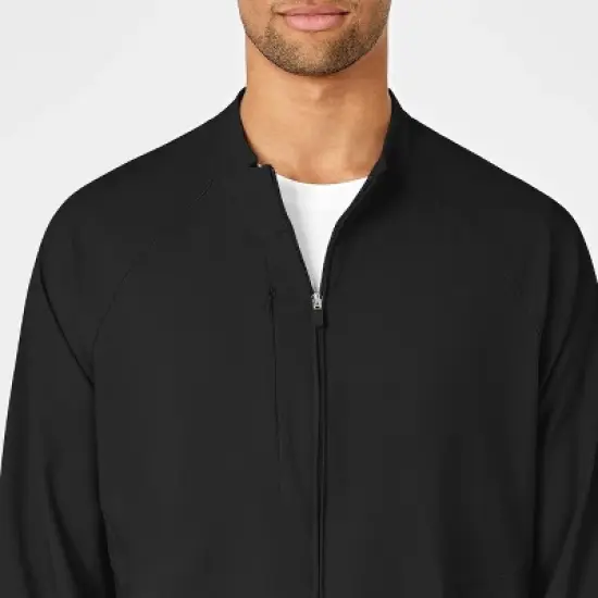 Wink Men's Zip Front Warm Up Jacket image {4}
