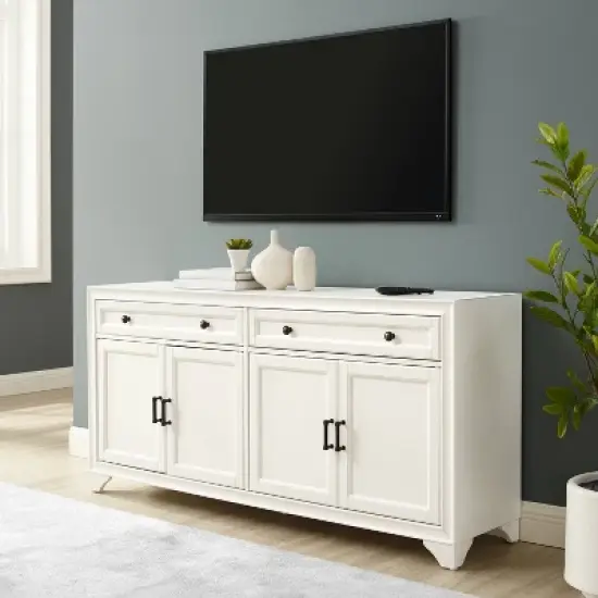 Tara Sideboard Distressed White - Crosley image {4}