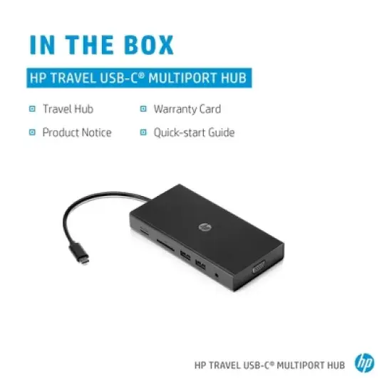 HP Inc. Travel USB-C Multi Port Hub image {4}