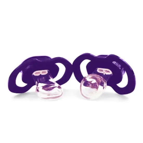 BabyFanatic Officially Licensed Unisex Pacifier 2-Pack - NCAA LSU Tigers image {3}