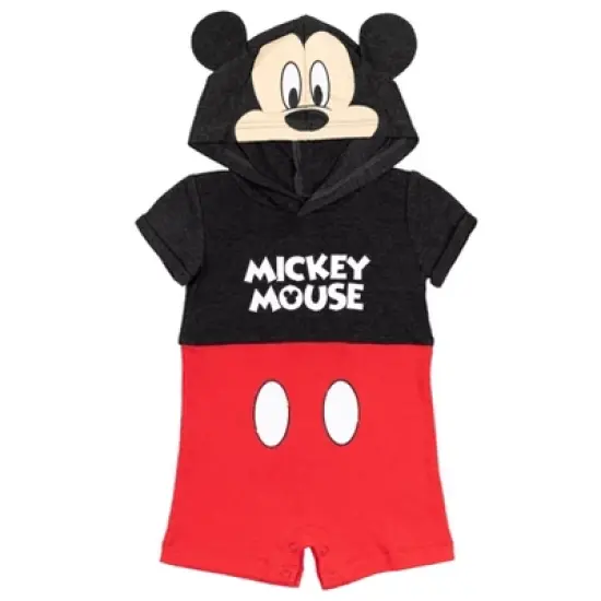 Disney Mickey Mouse Baby Costume Romper Newborn to Infant image {10}