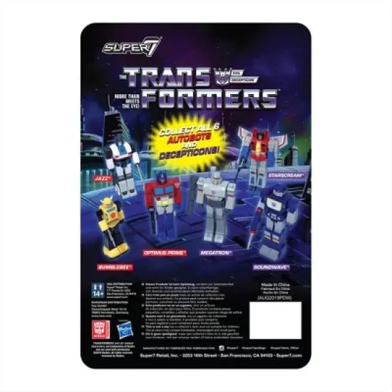 Super7 Transformers ReAction Figure - Megatron image {1}