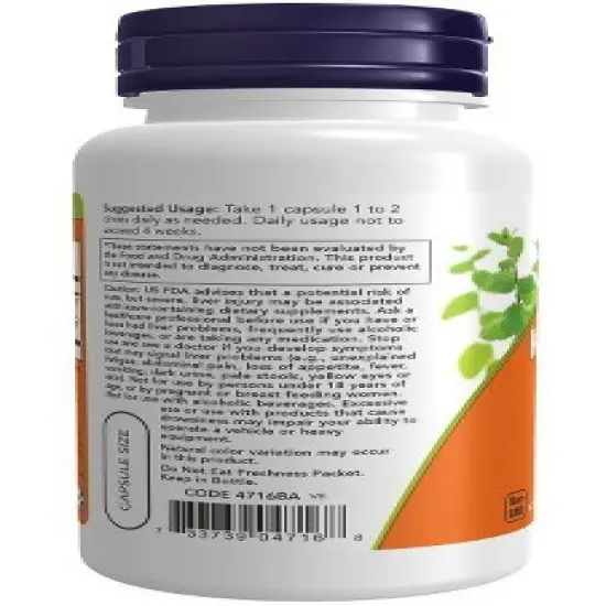 Kava Kava 250mg 30% Extract by Now Foods  -  60 Capsule image {2}