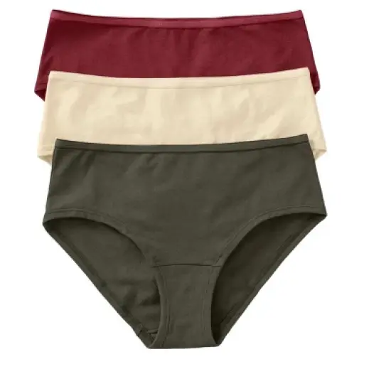 Leonisa  3-Pack Hiphugger Panties in Super Comfy Cotton - image {6}