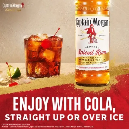 Captain Morgan Original Spiced Rum - 750ml Bottle image {3}