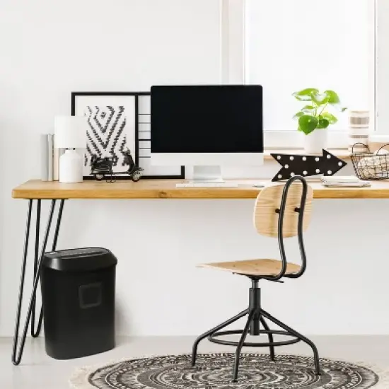 Honeywell 11 Sheet Cross Cut Paper Shredder for Home use Black: Automatic Start, Shreds Credit Cards, Thermal Protection image {7}