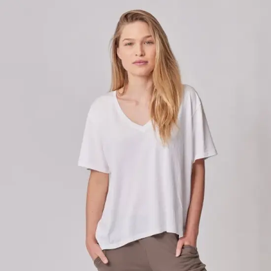 Of An Origin Convertible Nursing V-Neck T-Shirt image {9}