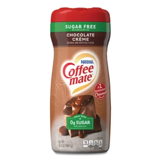 Coffee mate Sugar Free Chocolate Creme Powdered Creamer, 10.2 oz image {5}