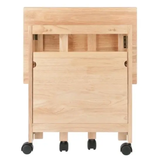 Foldable Printer Stand Natural - Winsome image {9}