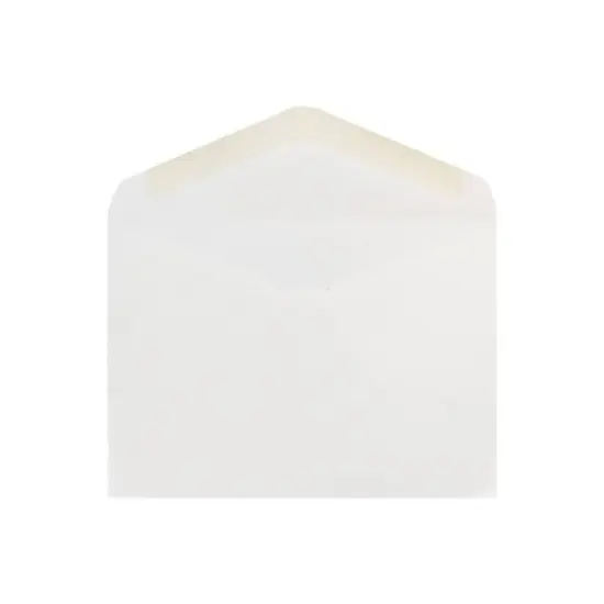 JAM Paper A7 Invitation Envelopes with V-Flap 5.25 x 7.25 White 50/Pack (4023210I) image {1}