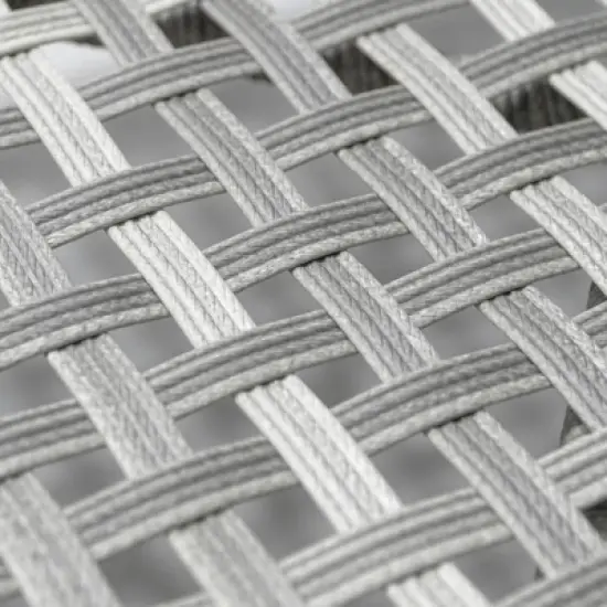 43-Inch Outdoor Rectangular Propane Fire Pit Table, 60,000 BTU, Open Wicker with Glass Wind Guard, Grey image {13}