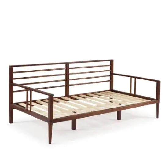 Mid Century Modern Solid Wood Spindle Daybed - Saracina Home image {9}