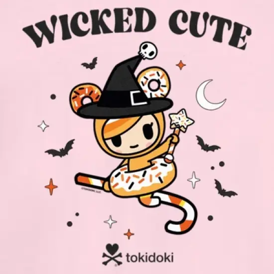 Junior's Tokidoki Wicked Cute Donutella T-Shirt image {1}