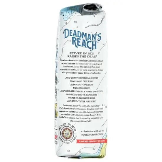 Raven's Brew Deadman's Reach Ground Coffee - 12oz image {2}