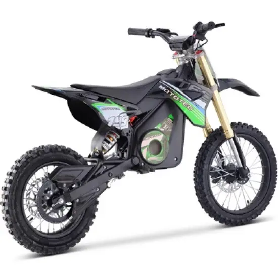 MotoTec 48v Pro Electric Dirt Bike 1500w Lithium Red image {1}