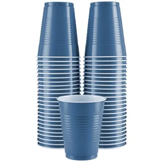 SparkSettings Disposable Plastic Cups 18oz, 50 Pack image {12}