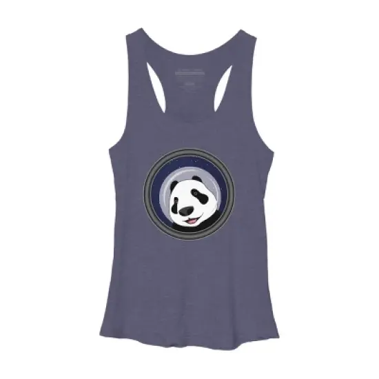 Women's Design By Humans Cosmopanda By Alpri Racerback Tank Top image {6}