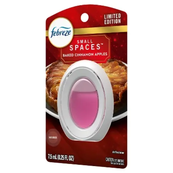 Febreze Small Spaces Air Freshener - Baked Cinnamon Apples - 0.25 fl oz image {8}