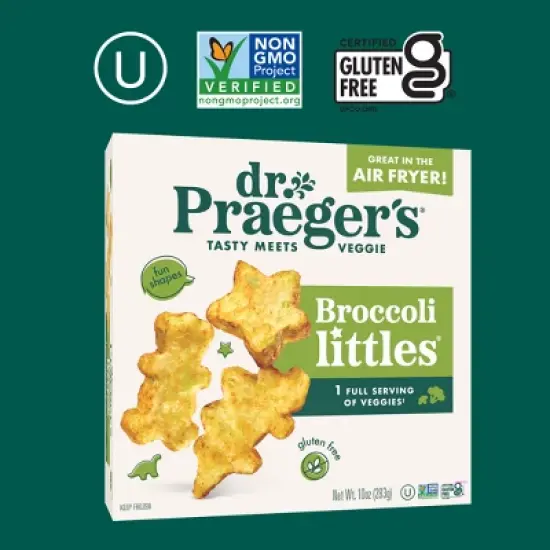 Dr. Praeger's Frozen Gluten Free Broccoli Littles - 10oz image {3}