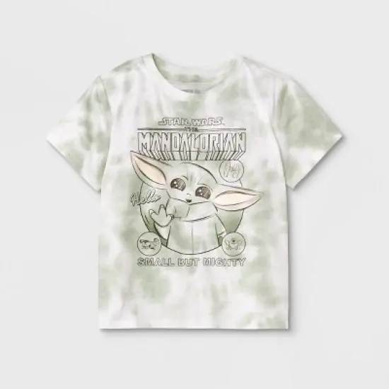 Toddler Boys' 3pc The Child Top and Bottom Set - Green/Gold image {2}