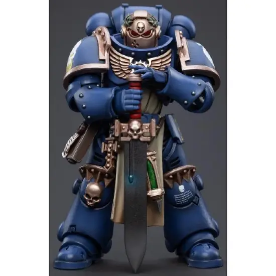 Ultramarines Primaris Company Champion 1/18 Scale | Warhammer 40K | Joy Toy Action figures image {4}