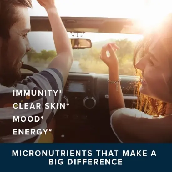 Zinc Complex Beadlets, Highly Absorbable Zinc Bisglycinate & Orotate with Chelated Copper + Vitamin B6 for Immune & Acne Support, SMNutrition, 60ct image {3}